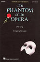 Phantom of the Opera-Title Song SATB choral sheet music cover